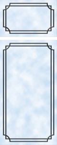 Cleveland Cleveland lead design on window