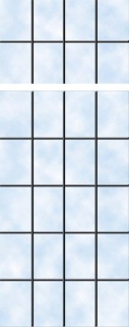 Rectangle lead Rectangle leading on window